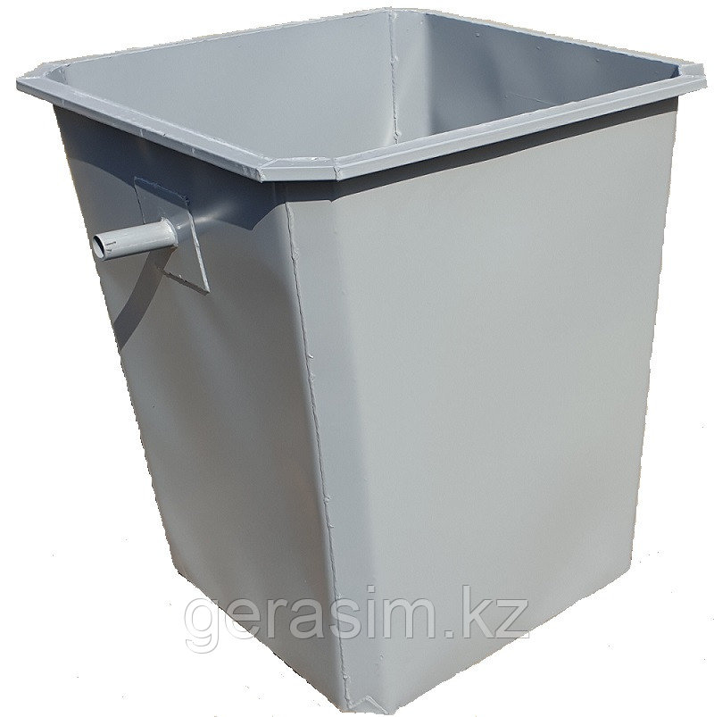 Мусорный контейнер 0,75 куб., бак для ТБО универсальный (в т.ч. НДС 12%), фото 1