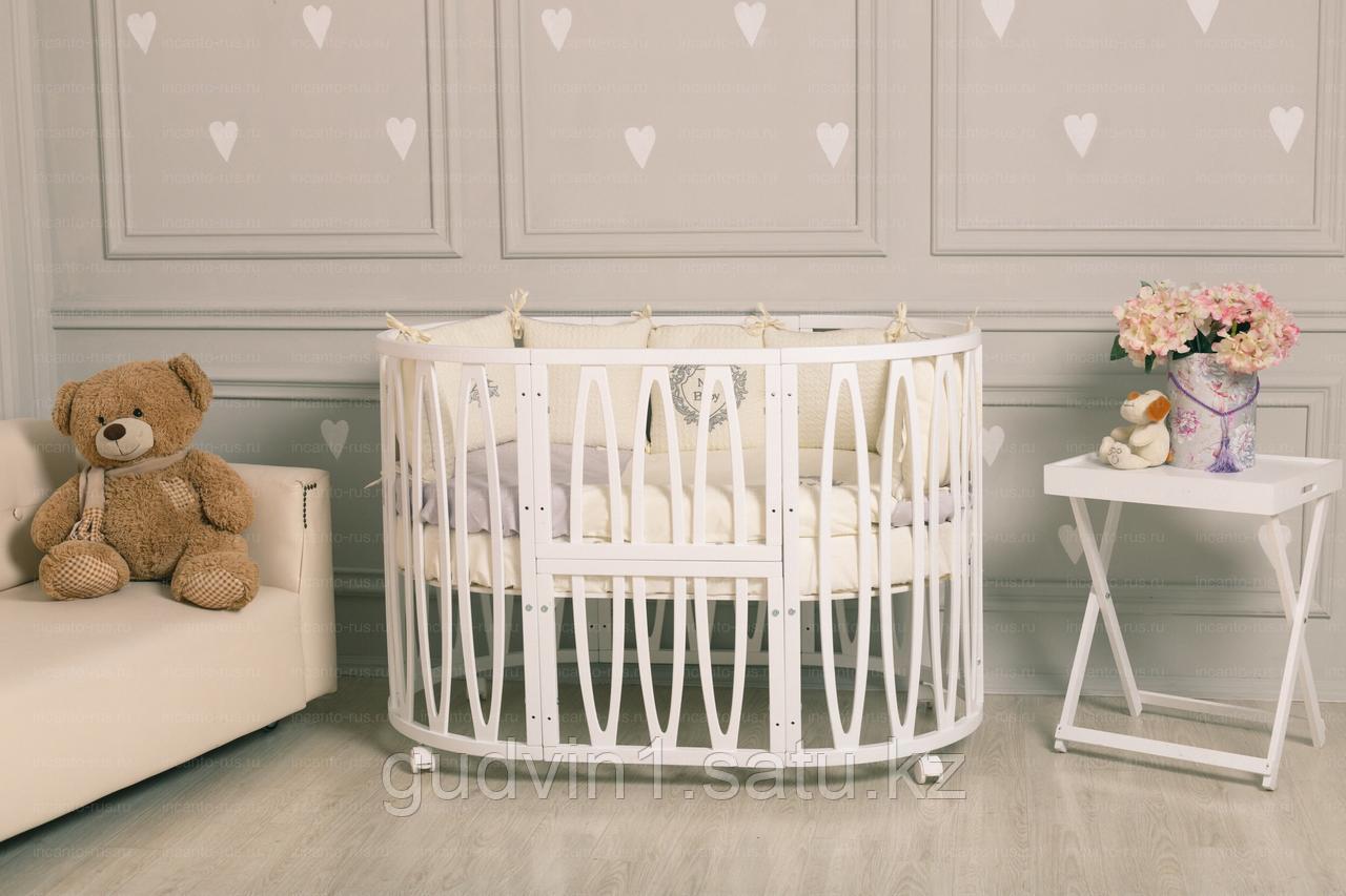 Кровать INCANTO ESTEL ACQUA 10 в 1, цвет белый 00-88597