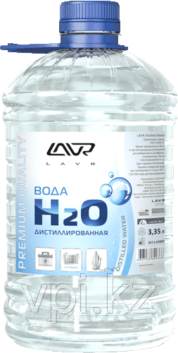 Вода дистиллированная 3.35л.