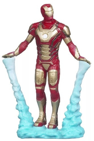 Iron Man Hero A2046, Hasbro Фигурка базовая Железный человек, 5 см ( без уп. )