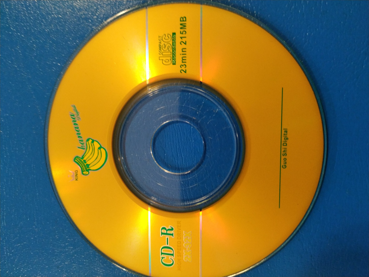Диск Mini CD-R Banan 215 Mb
