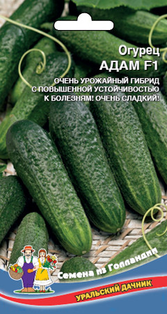 Огурец Адам F1 8-10шт , 0,25 гр