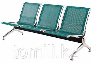 Скамья W9604-1750Ц (без обивки, хром) трехместная, фото 4