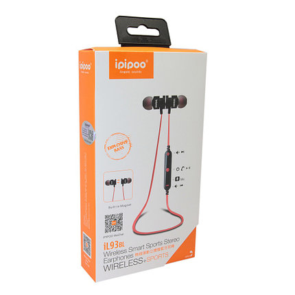 Наушники iPipoo iL93BL Bluetooth Black, фото 2