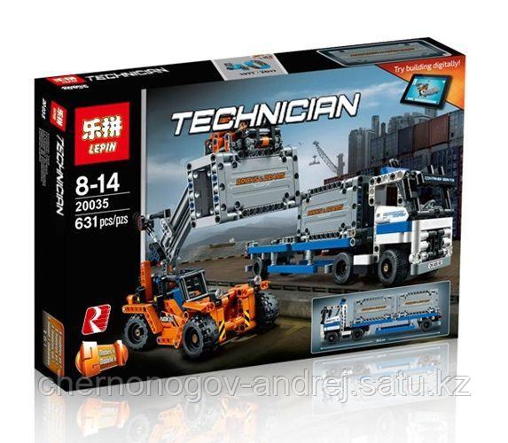 Конструктор Аналог Lego 42062, Lepin 20035 Контейнерный терминал