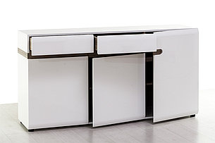 Комод 3Д 2Я (Linate 3D-2S/TYP 40), коллекции Линате, Белый, Анрэкс (Беларусь), фото 2