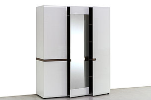 Шкаф для одежды 3Д  (Linate 3D/TYP 22 А), коллекции Линате, Белый, Анрэкс (Беларусь), фото 2