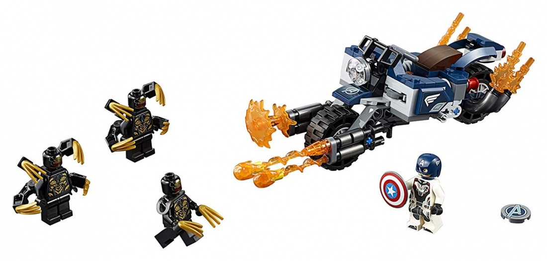 76123 Lego Super Heroes Капитан Америка: Атака Аутрайдеров, Лего Супергерои Marvel - фото 3 - id-p61543364
