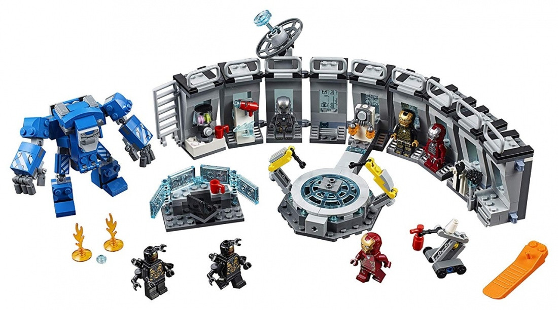 76125 Lego Super Heroes Лаборатория Железного человека, Лего Супергерои Marvel - фото 3 - id-p61543366