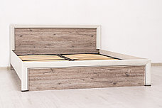 Кровать двуспальная (Olivia 160), коллекции Оливия, Дуб Анкона, Анрэкс (Беларусь), фото 3