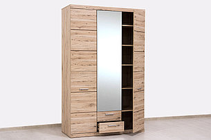Шкаф для одежды 3Д  (Oskar 3D2S), коллекции Оскар, Дуб Санремо, Анрэкс (Беларусь), фото 2