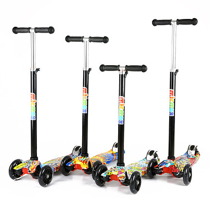 Самокат детский Scooter MG-03B Графити, фото 2