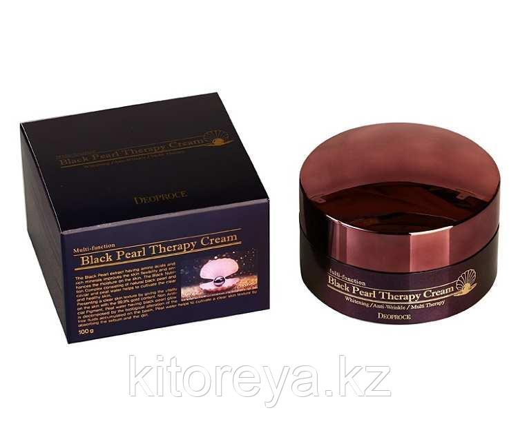 Eoproce Black pearl therapy cream Крем для лица с черным жемчугом антивозрастной