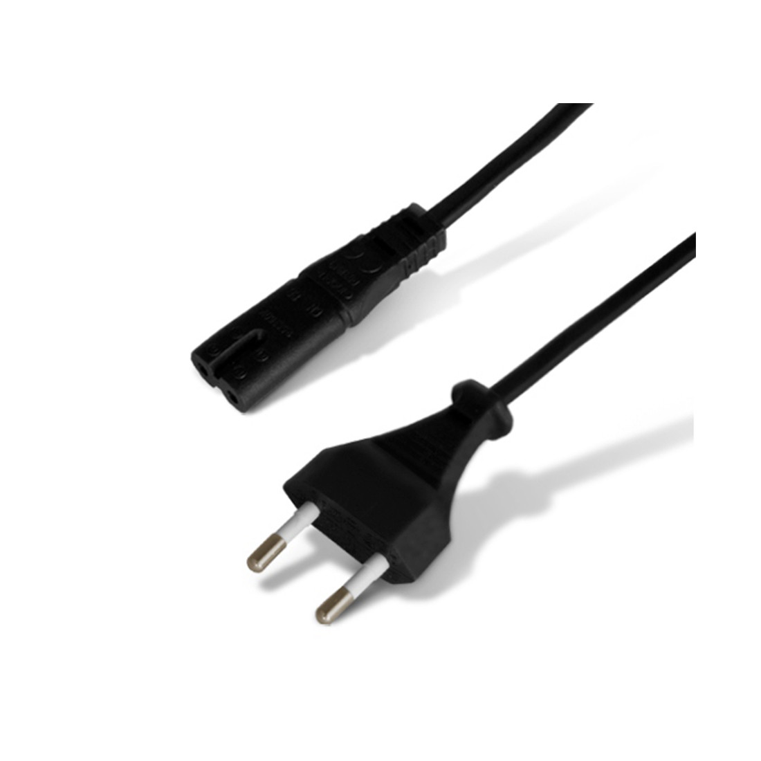 SHIP SH5001-1.2B Кабель питания Тип: С7, 2 pin, Блистер, Чёрный, 1.2 м