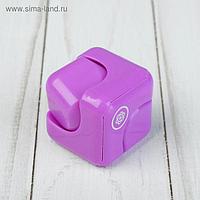 Кубик антистресс "Спиннер", цвет фиолетовый