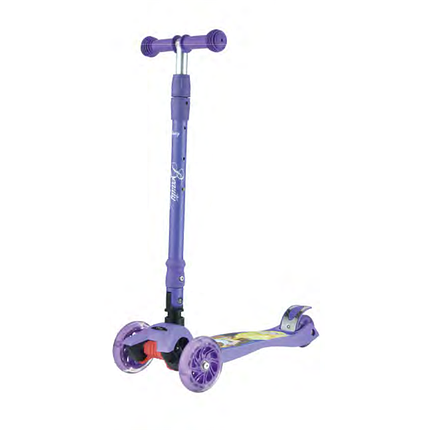 Самокат детский Scooter MG-03MZ, Фиолетовый Красавица и Чудовище, фото 2