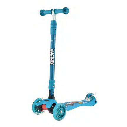 Самокат детский Scooter MG-03MZ, Синий Mickey, фото 2