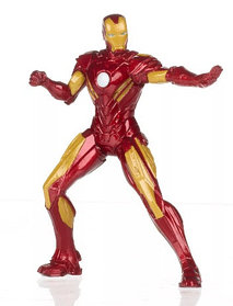 Iron Man Hero A2049, Hasbro Фигурка базовая Железный человек, 5 см ( без уп. )