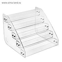 Подставка под лаки 5 этажей 30,5*23,5*23,5 см