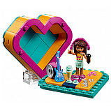 Lego Friends 41354 Конструктор Шкатулка-сердечко Андреа, фото 2