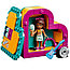 Lego Friends 41354 Конструктор Шкатулка-сердечко Андреа, фото 4