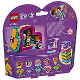 Lego Friends 41354 Конструктор Шкатулка-сердечко Андреа, фото 7