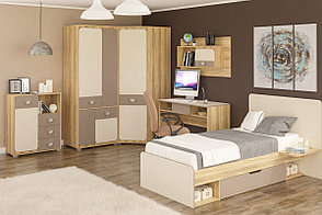 Шкаф для одежды угловой 1Д (1Д) Лами, Капучино, MEBEL SERVICE (Украина), фото 2