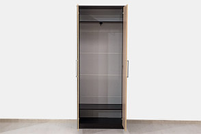 Шкаф для одежды  2Д  модульной системы Эдем 2, Дуб Млечный, СВ Мебель (Россия), фото 2