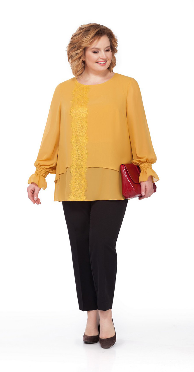 Костюм Pretty-844, горчица, 56
