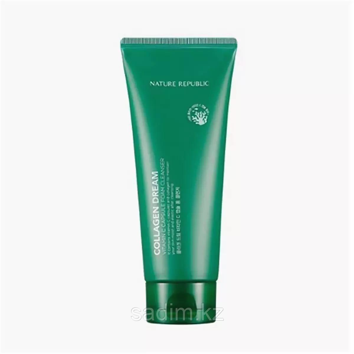 Nature Republic Collagen Dream Vitamin C Capsule Foam Cleanser - Пенка для умывания