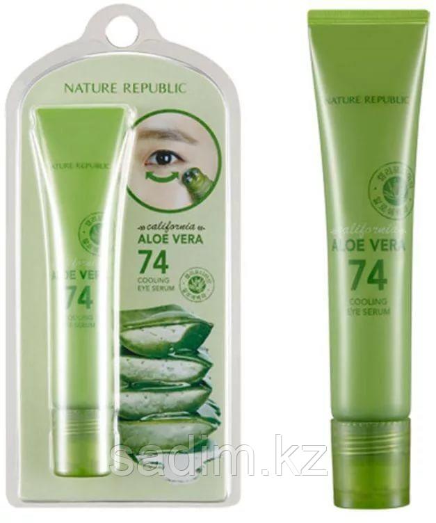 Nature Republic California Aloe Vera 74 Cooling Eye Serum - Сыворотка для век Aloe Vera