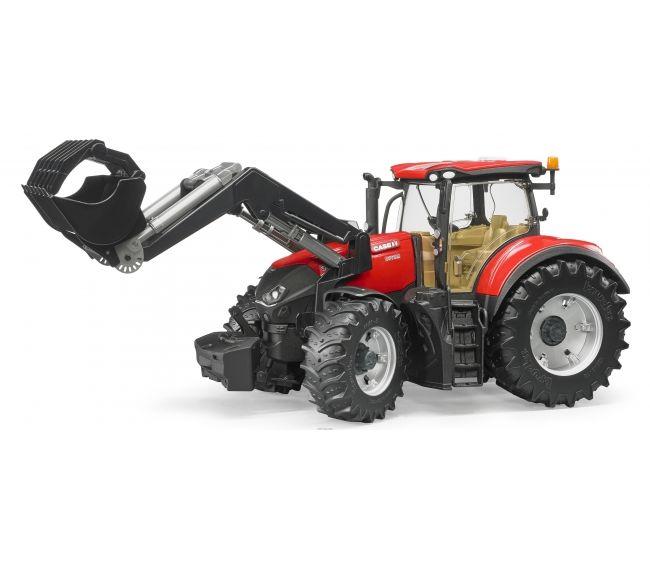 Bruder Игрушечный Трактор Case IH Optum 300 CVX с погрузчиком (Брудер)