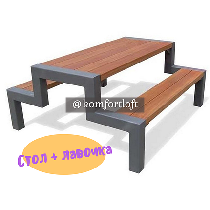 Стол + лавочка, фото 2