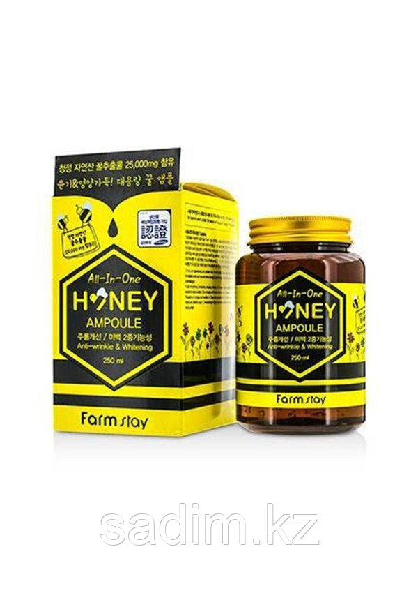 Farm Stay All-In-One Ampoule (250ml) - Многофункциональная сыворотка с медом