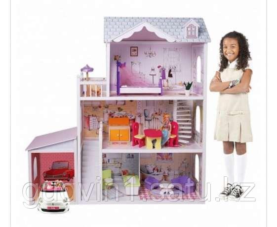 Кукольный дом Edufun с мебелью 123 см EF4108 00-66745