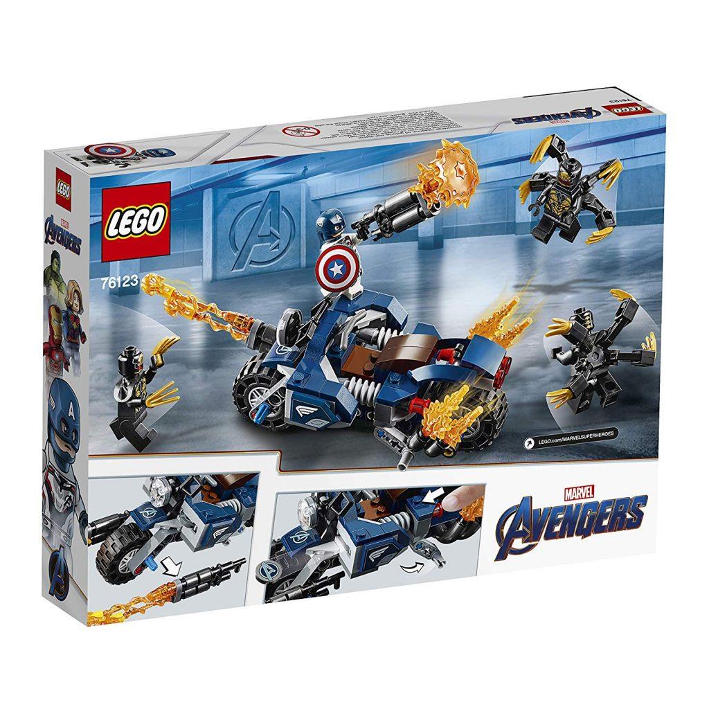 76123 Lego Super Heroes Капитан Америка: Атака Аутрайдеров, Лего Супергерои Marvel - фото 2 - id-p61543364