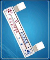Термометр бытовой оконный "Солнечный зонтик" ТБО исп.3 (-50...+50), ц.д.1, основание-пластмасса, 175х38 мм