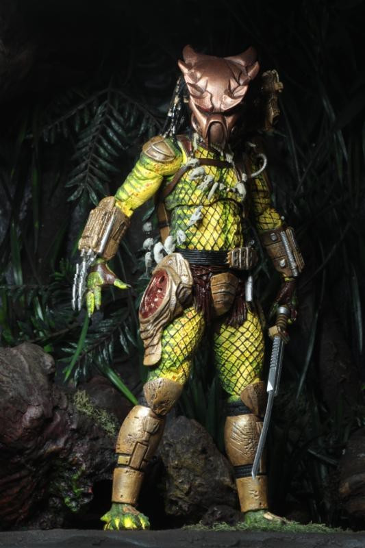 Neca "Хищник" Фигурка Хищник Старейшина, Золотой Ангел (Ultimate)