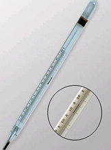 Термометр метеорологический ТМ-2№2 (-60+30*С) минимальный, наполнитель-этанол, ц.д.0,5