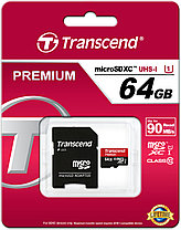 MicroSD Transcend 64GB, фото 3