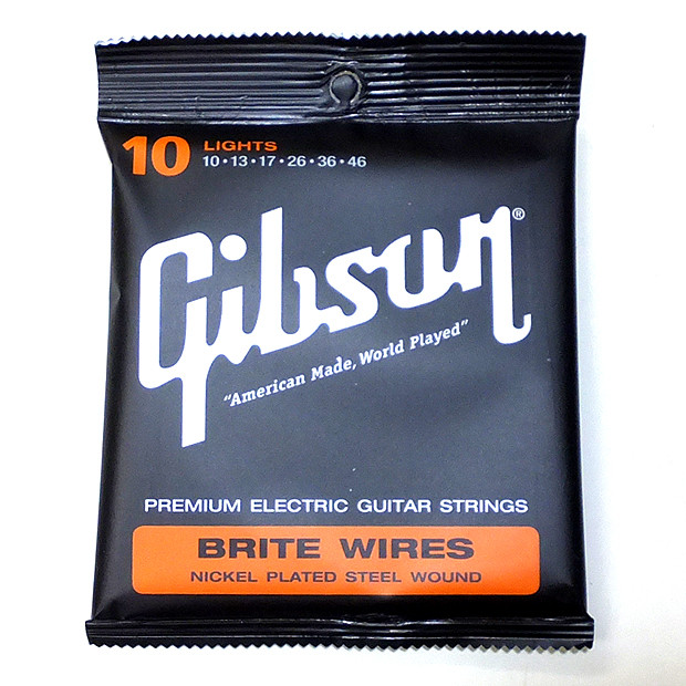 Струны электрогитарные Gibson Brite Wires SEG-700L (10-46)