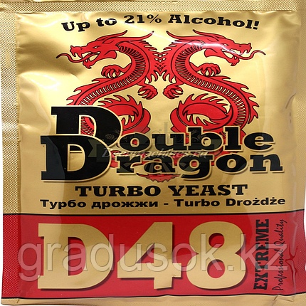 Дрожжи спиртовые Double Dragon D 48, фото 2