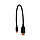SHIP US109-0.15P Переходник MICRO USB на USB Host OTG, Пол. пакет, 0.15м, Чёрный, фото 4