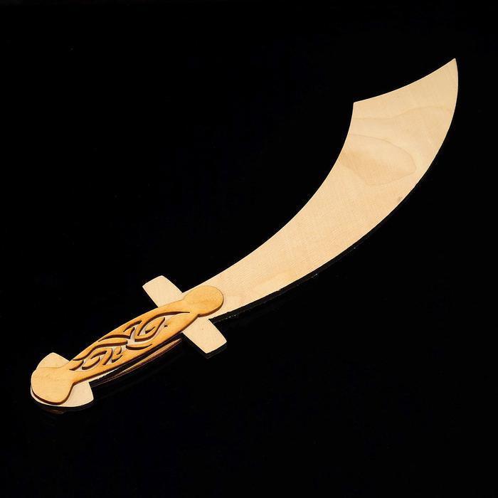 Деревянный меч "Ятаган", 46 см.