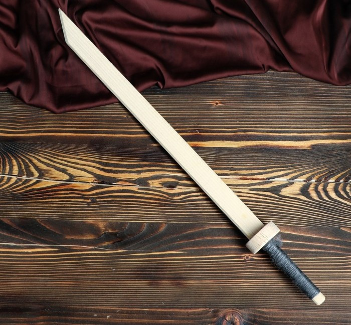 Деревянный меч "Катана", 70 см. - фото 1 - id-p61615422