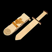 Деревянный меч в ножнах "Викинг", 34,5 см.