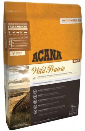 Acana Wild Prairie 340г птица и рыба, беззерновой сухой корм для кошек - фото 2 - id-p10905813
