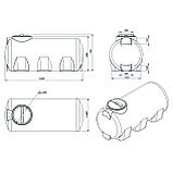Емкость 500 литров Горизонтальная, фото 7
