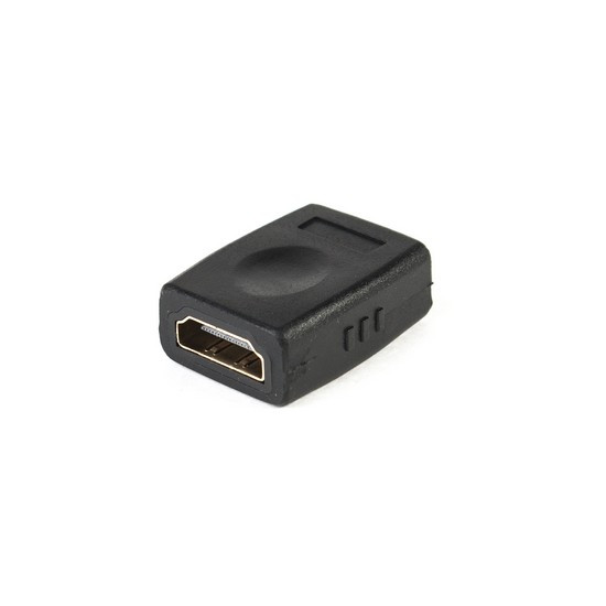 SHIP AD104P Переходник HDMI Female на HDMI Female, Маленький пластиковый адаптер, Пол. пакет, Чёрный