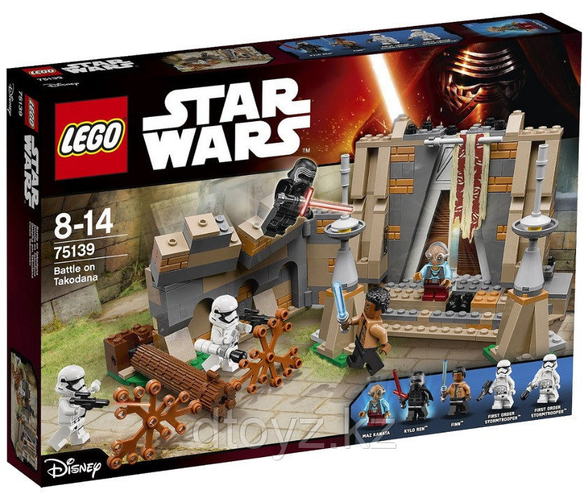 Lego Star Wars Битва на планете Такодана Лего Звездные войны 75139